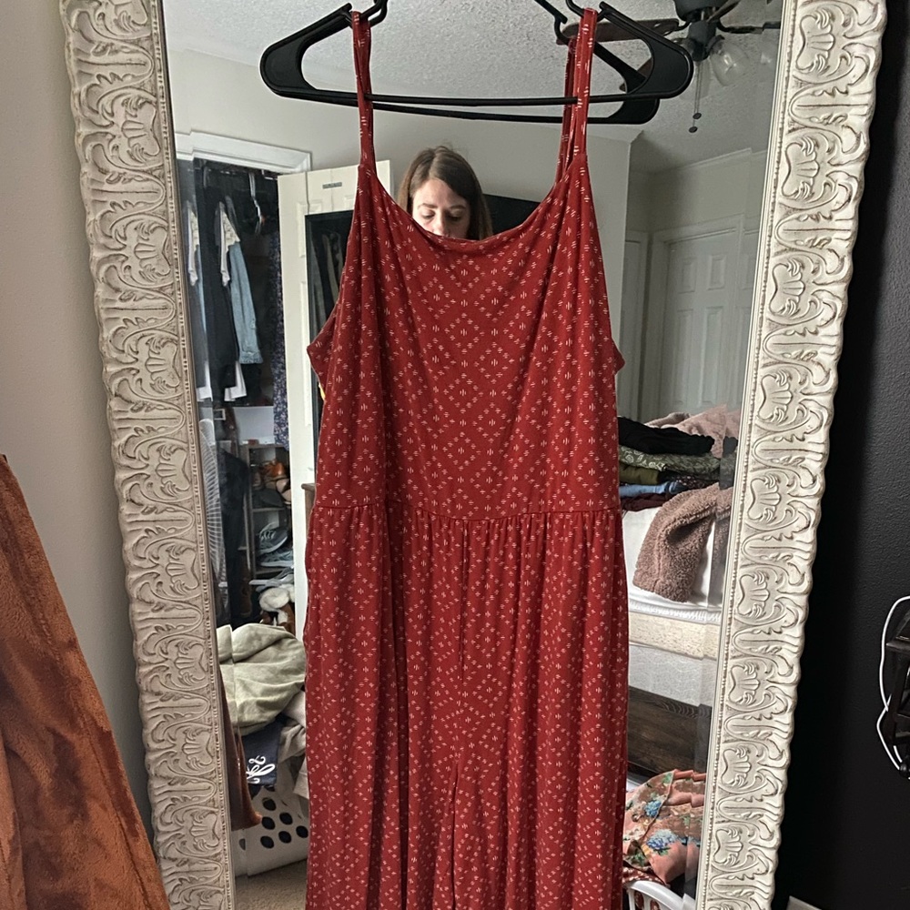 Old Navy Orange Jump Suit - Boho style